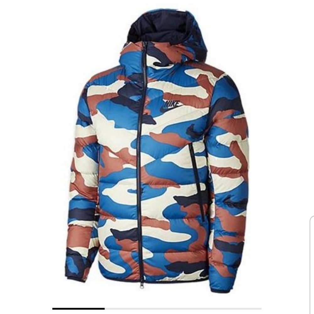Nike camouflage coat